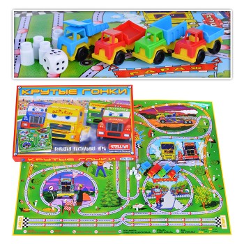 Настольная игра №19 "Крутые гонки"