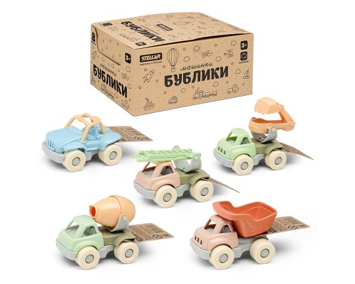 Машинка "Бублик" в шоу-боксе. Коллекция "Зефир"