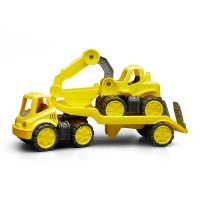 Машина Toy Bibib "Эвакуатор с трактором" полиэтиленовая сетка