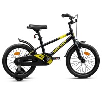 Велосипед 16" Rocket Gloss, цвет черный