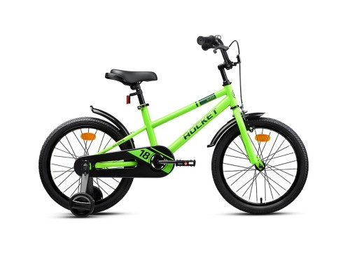 Велосипед 18" Rocket Gloss, цвет зеленый