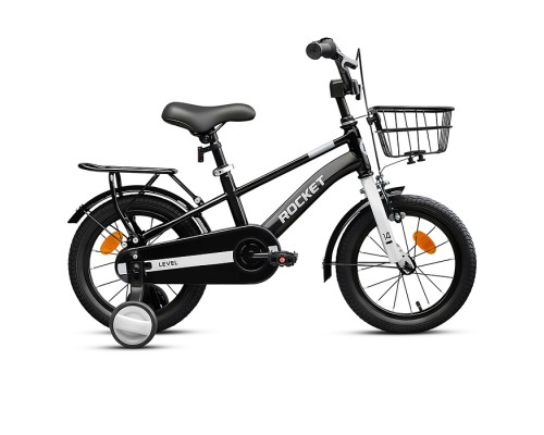 Велосипед 14" Rocket Level, цвет черный