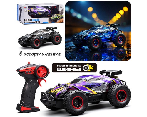 Машина "Громоход" р/у, 27 MHz. (свет, звук) в коробке