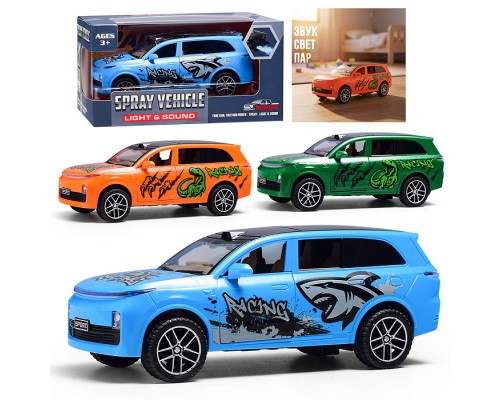 Машина "Неудержимый" (свет, звук) в коробке