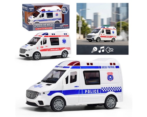 Машина "Медэкспресс" (свет, звук) в коробке