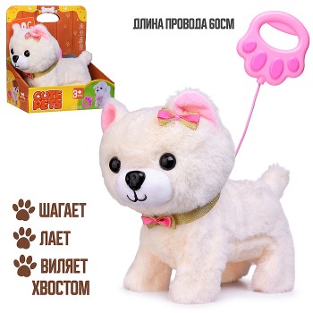 Собака "Граф" на батарейках, в коробке