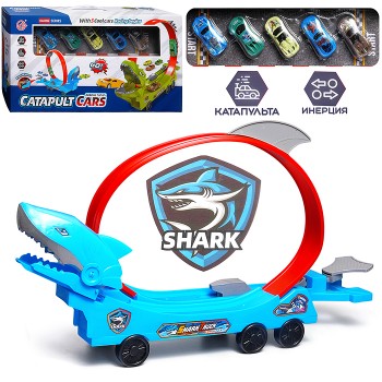 Трек "Катапульта акула" в коробке