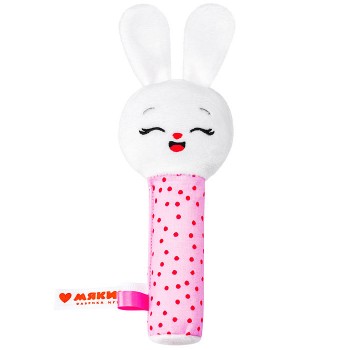 Игрушка пищалка "Зайка Банни"
