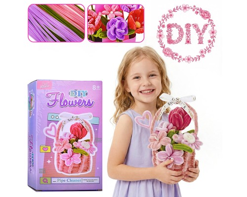 Набор творческая мастерская "Цветы в корзинке-1" в коробке