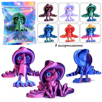 Игрушка-антистресс "Птенец  в шляпе"