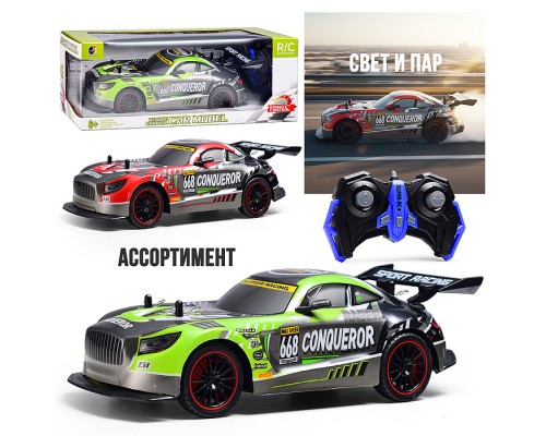 Машина "Молния" р/у, 27 MHz. в коробке