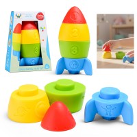 Пирамидка "Яркая ракета" в коробке