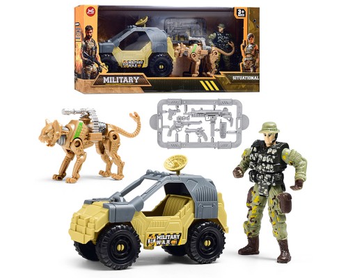 Набор армия  F33-1 "Строевой расчет" в коробке