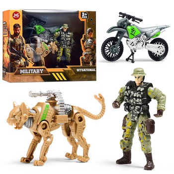 Набор армия  "Отважная команда" в коробке