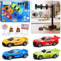 Набор машин "Супер драйв" в коробке