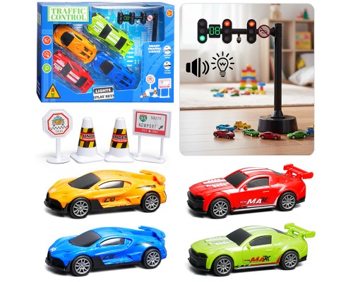 Набор машин "Супер драйв" в коробке