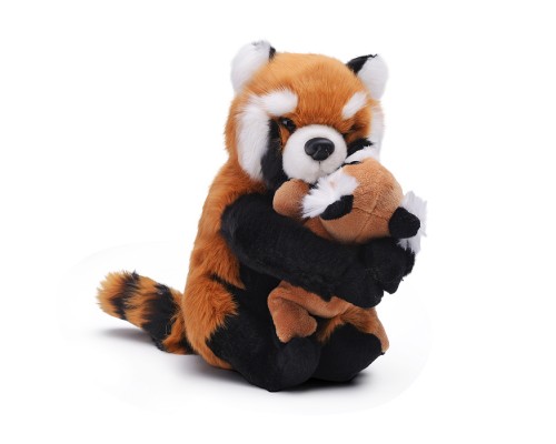 Красная Панда с малышом, 25 см