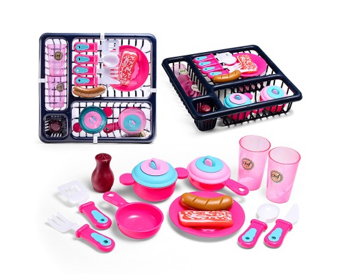 Набор посуды "Семейный обед" на листе