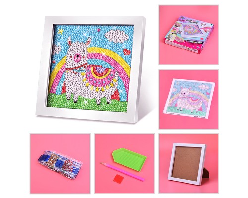 Мозаика алмазная "Альпака" в коробке