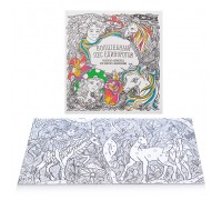 Раскраска-антистресс. Волшебный лес Единорогов