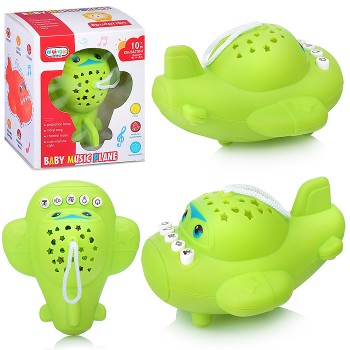 Интерактивная игрушка "Самолет" со светом и музыкой, в коробке