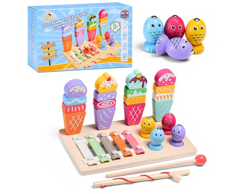 Игра развивающая "Веселая рыбалка"