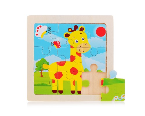 Пазл-вкладыш "Жираф"