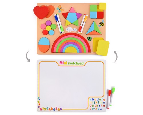 Пазл-вкладыш "Яркая картинка"