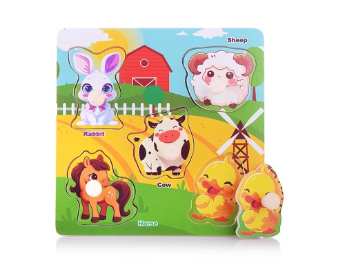 Пазл-вкладыш "Ферма"