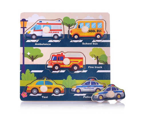 Пазл-вкладыш "Транспорт"