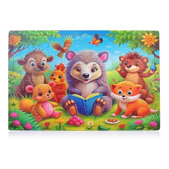 Пазл "Лесные жители"