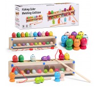 Игра развивающая "Цветная рыбалка"