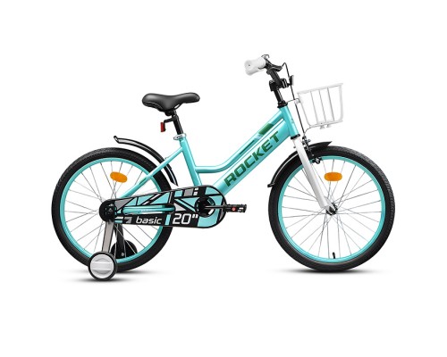 Велосипед 20" Rocket Basic, цвет бирюзовый