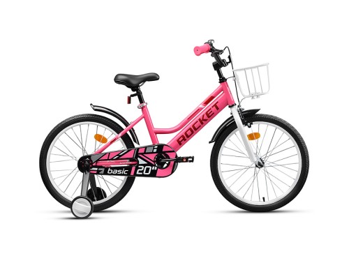 Велосипед 20" Rocket Basic, цвет розовый