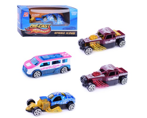 Машина "Токийский дрифт" металл., в ассортименте, в коробке