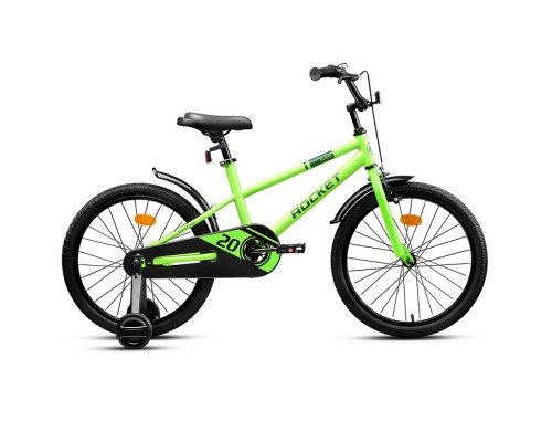 Велосипед 20" Rocket Gloss, цвет зеленый