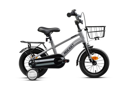 Велосипед 12" Rocket Level, цвет серый