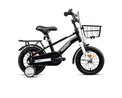 Велосипед 12" Rocket Level, цвет черный
