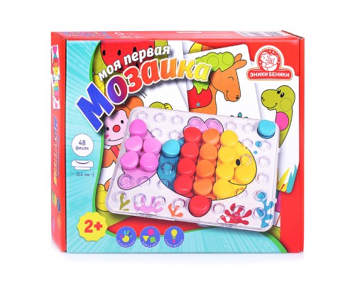 Моя первая мозаика (48 фишек, 8 карточек, поле)