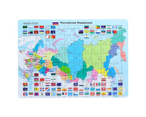 Мемо Пазл "Карта России"