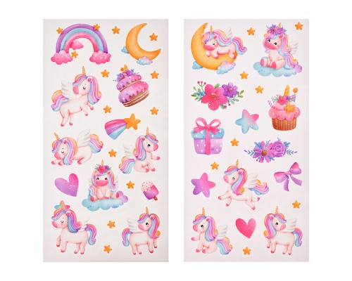 Переводные татуировки. Единороги