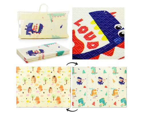 Коврик развивающий "Такие разные животные" (150*200*0.6 см.)