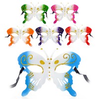 Маска карнавальная "Бабочка" (цвет в ассортименте)