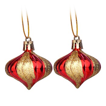 Набор новогодних украшений (2шт х 5см)