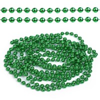 Бусы новогодние зелёные (2,7м)