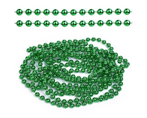 Бусы новогодние зелёные (2,7м)