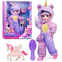 Кукла "Модница в косюме единорога" с аксессуарами,в коробке