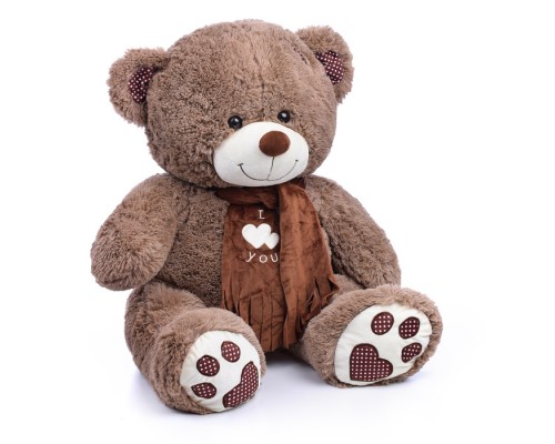 Медведь Тони с шарфом В110 бурый