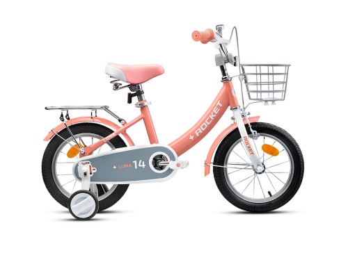Велосипед 14" Rocket Luna, цвет розовый