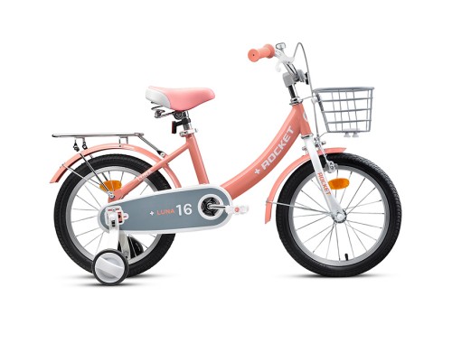 Велосипед 16" Rocket Luna, цвет розовый